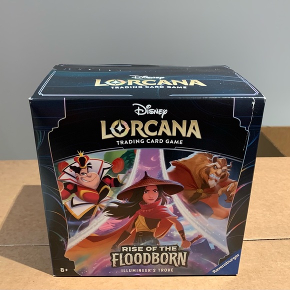 NEW Disney Lorcana TCG Rise of the Floodborn Illumineer's Trove Box SEALED - Picture 3 of 6